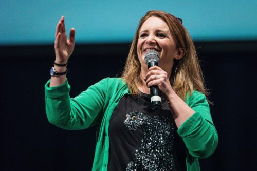 Comedian Lucy Porter